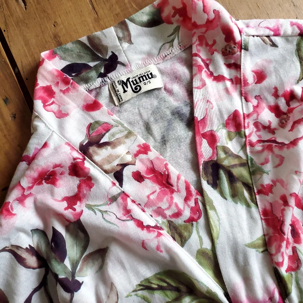 Show Me Your MuMu Women's Brie Floral Lightweight Robe